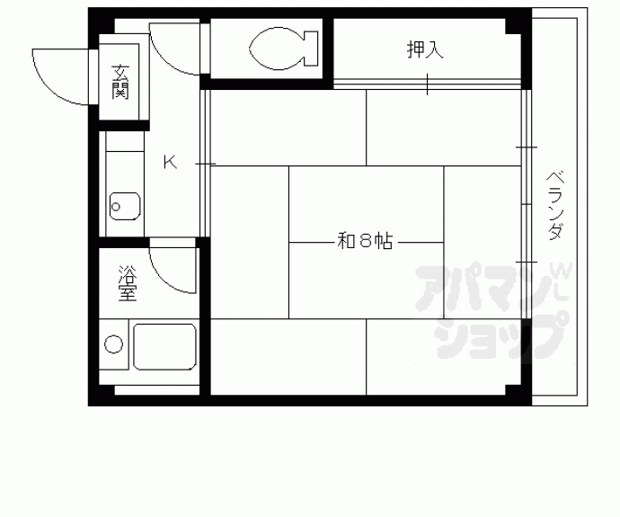 【メゾン西陣】間取