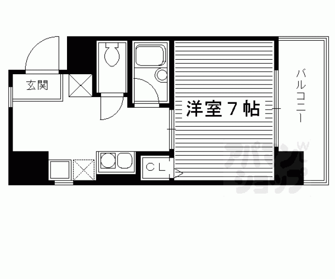 【上原マンション】間取