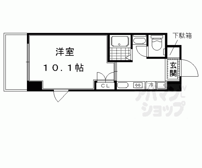 【アネックス紫野】間取