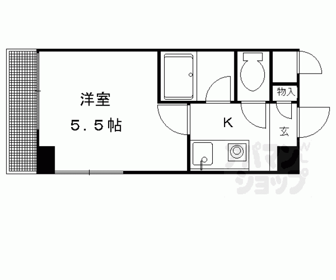 【明治館にしきマンション】間取