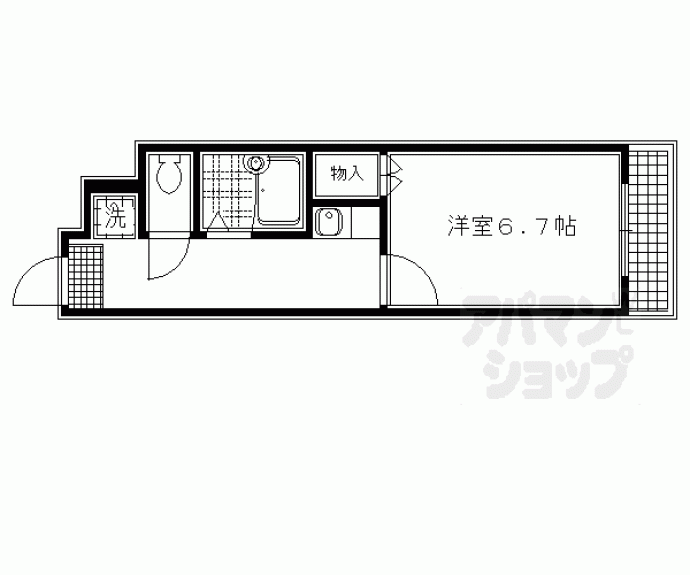 【エスペラント室町】間取