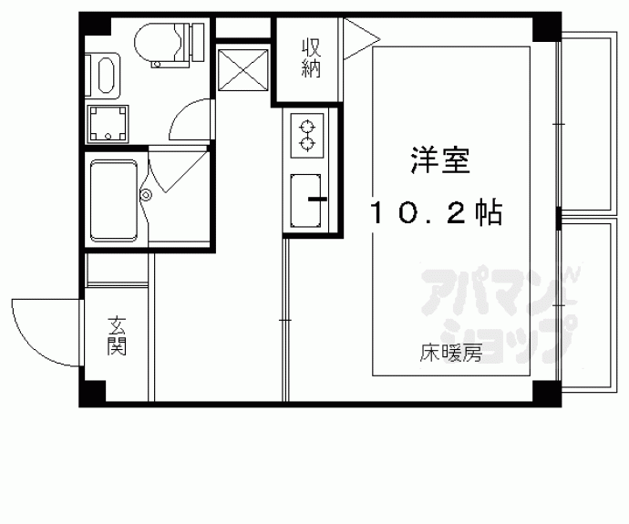 【マンションなかむら】間取