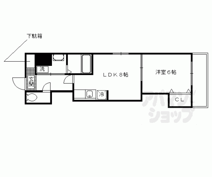 【スクエアうずら野】間取