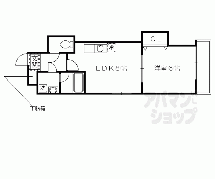 【スクエアうずら野】間取