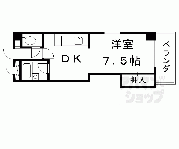 【ＬＥＤ　ＭＯＡ】間取