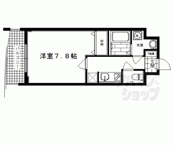 【サムティ京都二条】間取