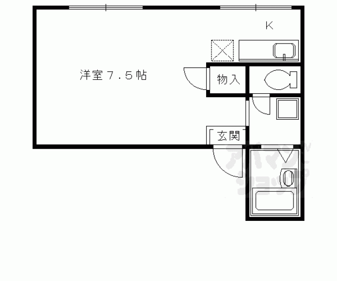 【紫光ハイツ】間取