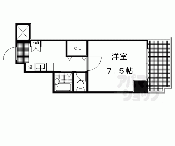 【アクティ堀川】間取