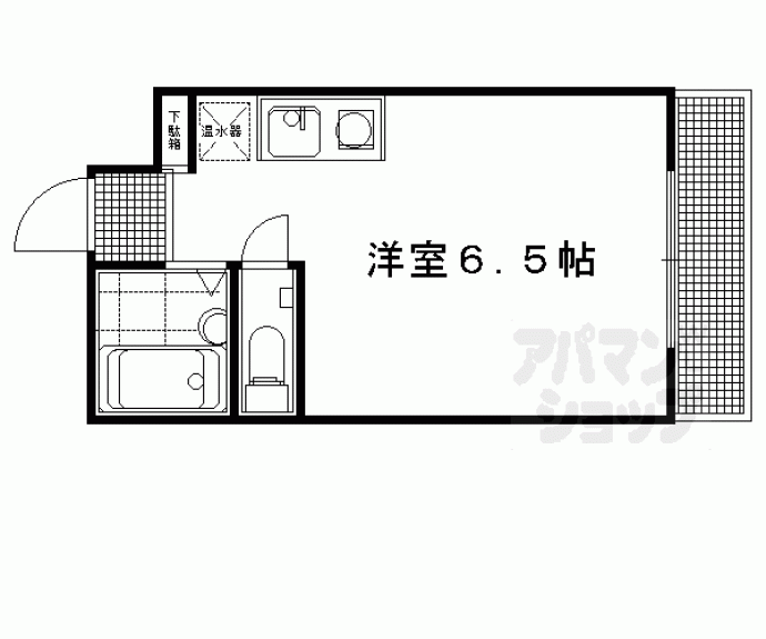 【アルカディア五条坂】間取