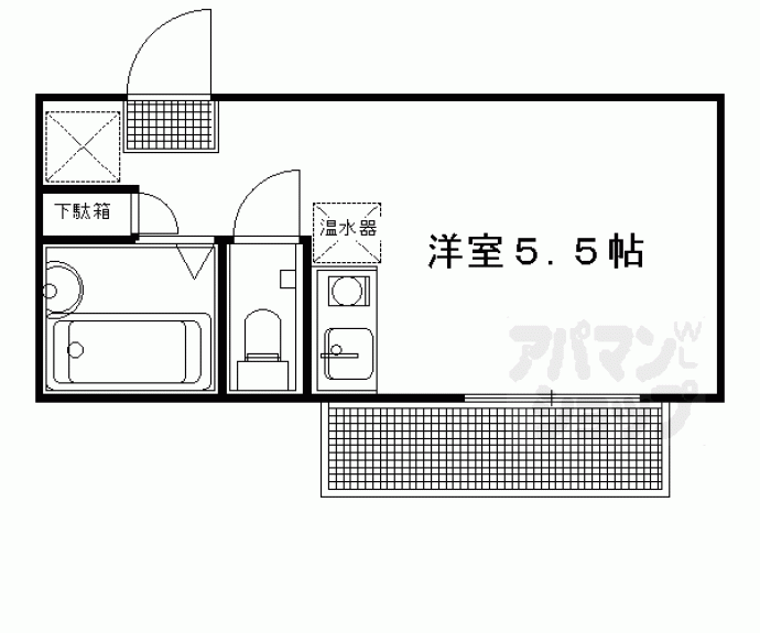 【アルカディア五条坂】間取