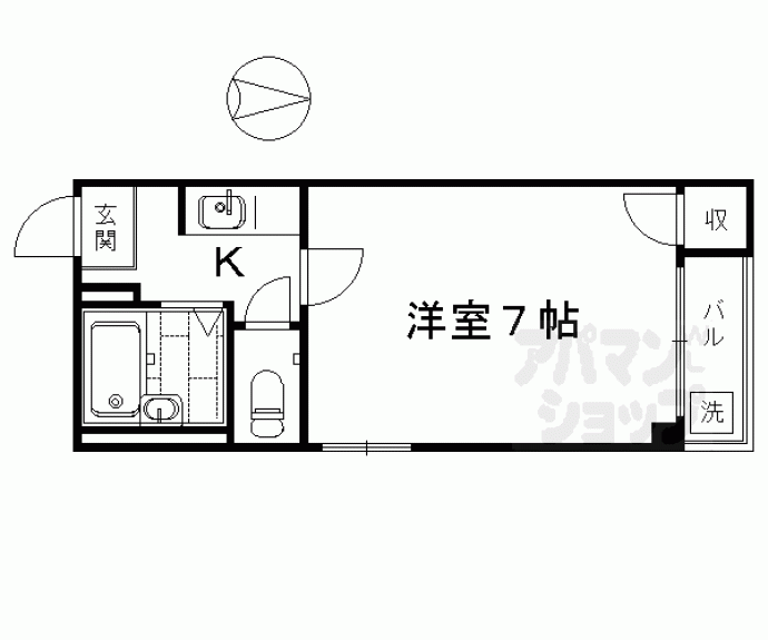 【ハミング馬町】間取