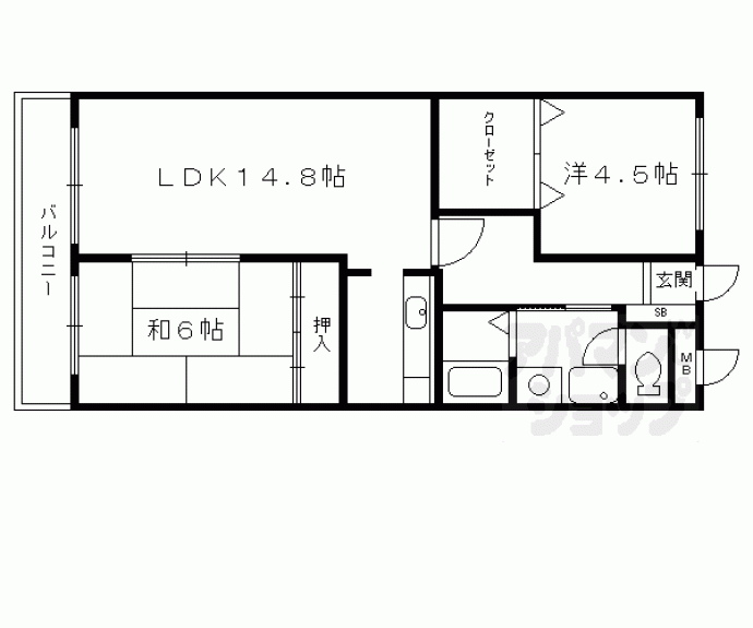 【ローゼンハウス】間取