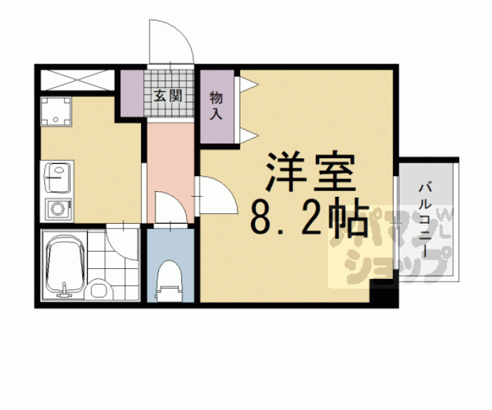 【ベレヴュー東山】間取