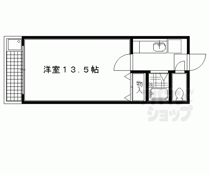 【ベルステージ東山】間取