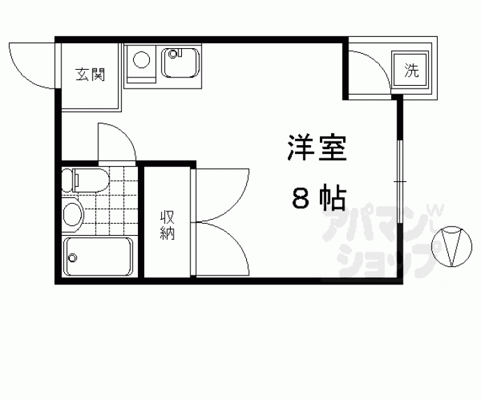 【京都３３ＧＥＮＤＯＵ】間取