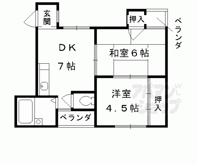 【マンション丸高】間取