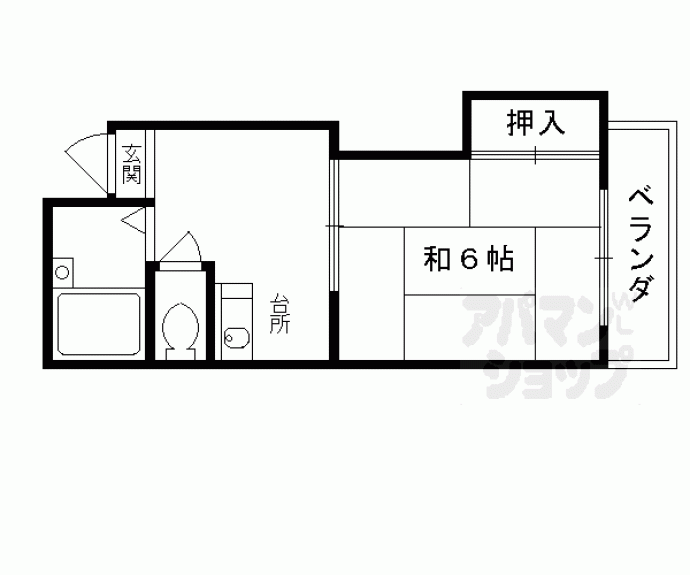 【サンライズマンション】間取