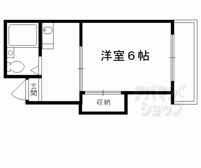 【サンライズマンション】間取