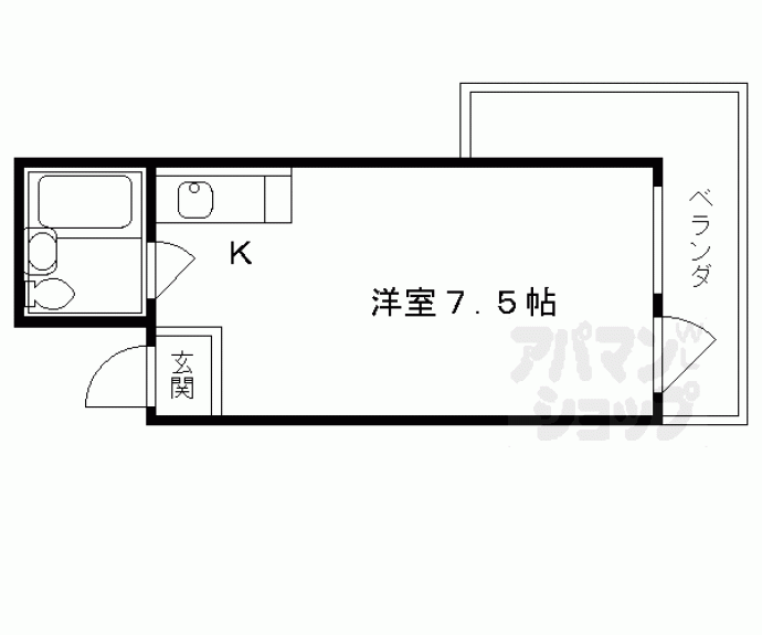 【柑泉堂ビル】間取