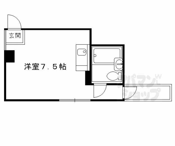 【柑泉堂ビル】間取