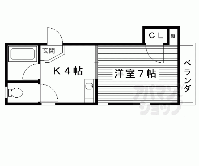 【クリスタル・シバタ】間取