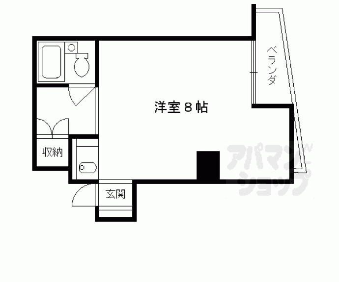 【サピエンスコート烏丸七条】間取