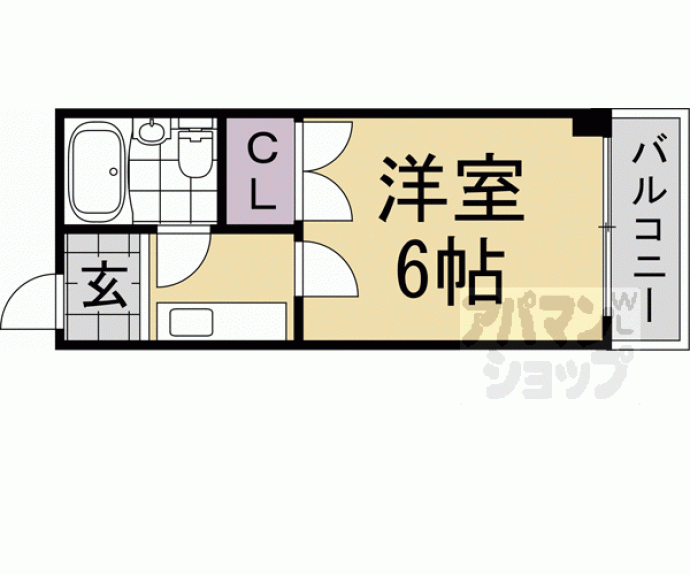 【マンションクロード】間取