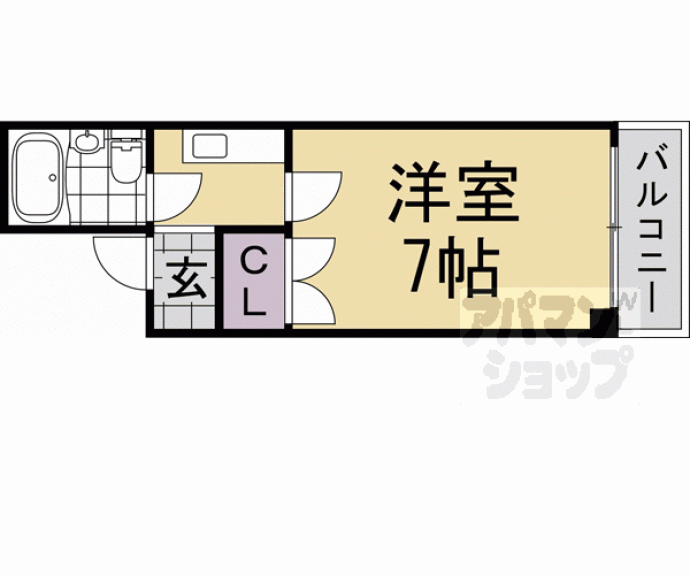 【マンションクロード】間取