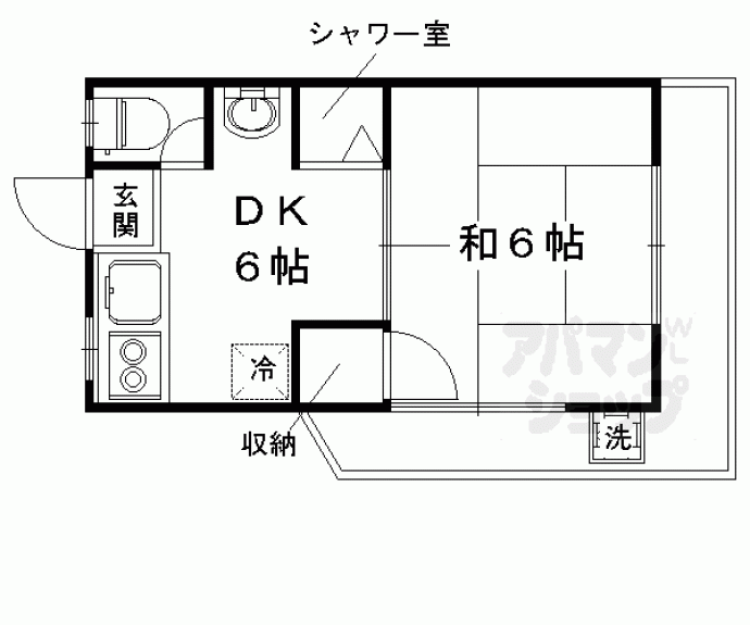 【小林マンション】間取