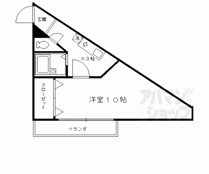 【御室ガーデンハイツ】間取