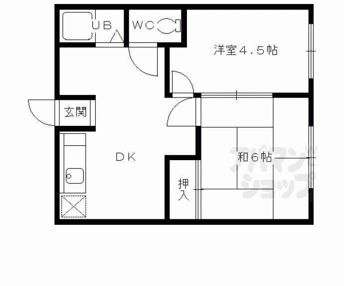 【野々宮幸ハイツ】間取