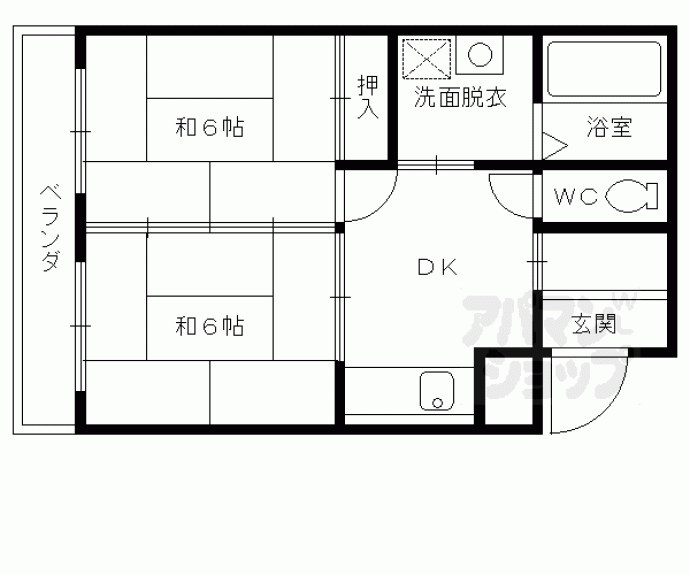 【ラトゥール広沢】間取