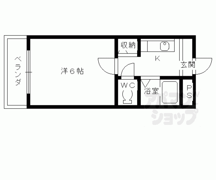 【テイクスリー白梅】間取