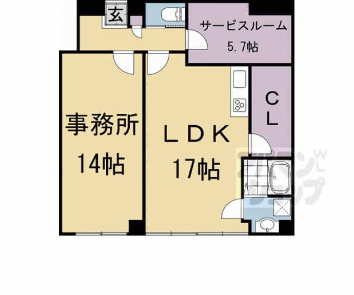 【ＵＴＳＵＭＩＢＵＩＬＤＩＮＧ】間取