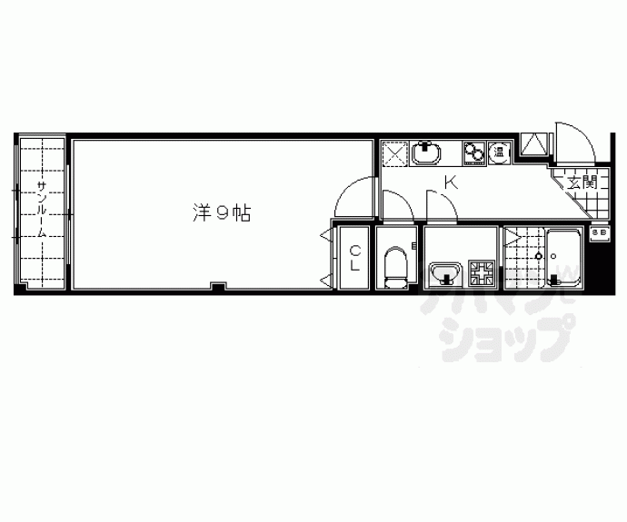 【カサ・テルセラ】間取