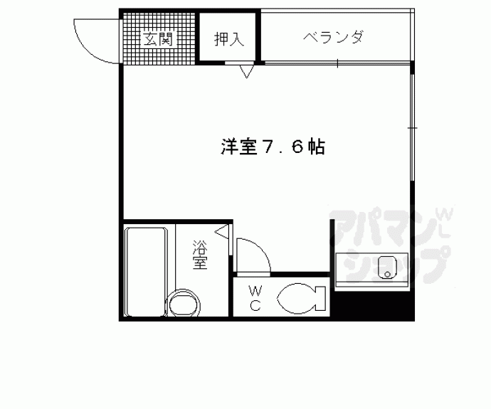 【ポータリーたむら】間取