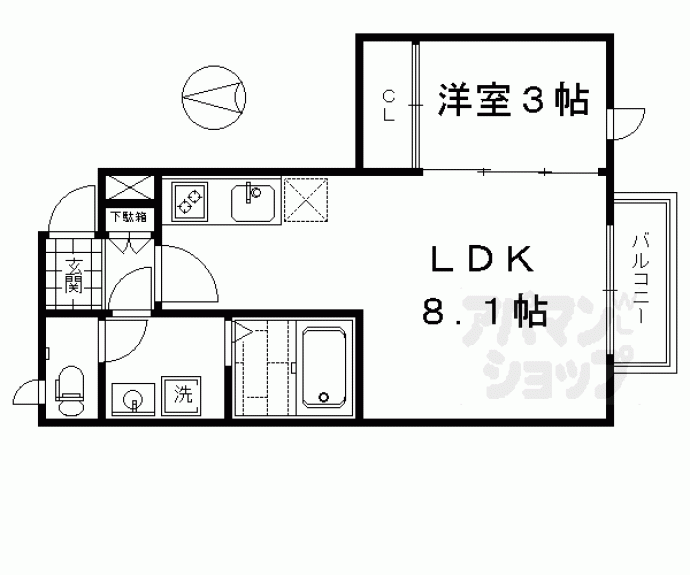 【ル・トゥルヌソル】間取