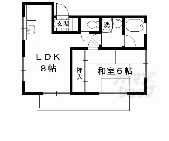 【リスパール淀新町】間取