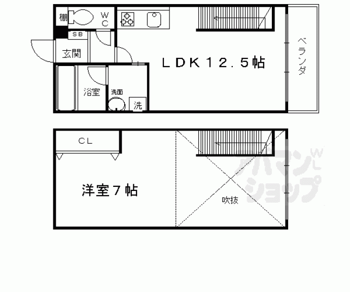 【Ｓｏａｖｅ桃山】間取