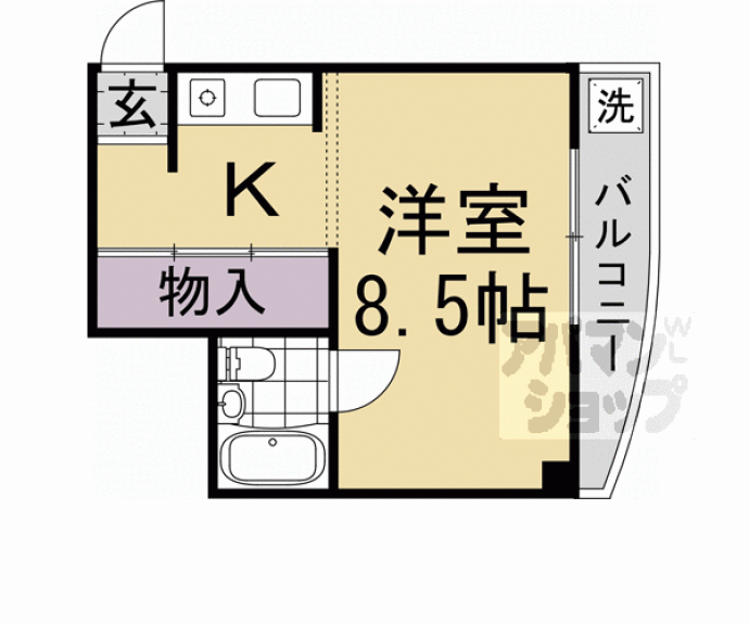 【第二野中ビル】間取