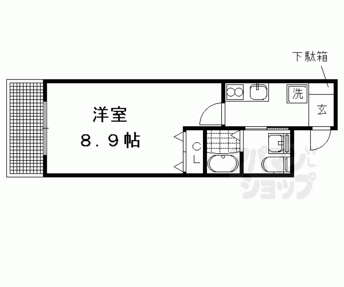 【シエルコート浄土寺】間取