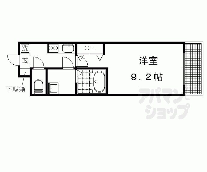 【シエルコート浄土寺】間取