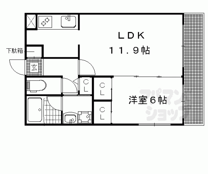 【クルミナーレⅢ】間取