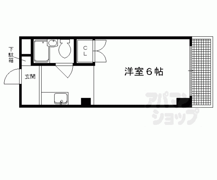 【第二日吉ハイツ】間取