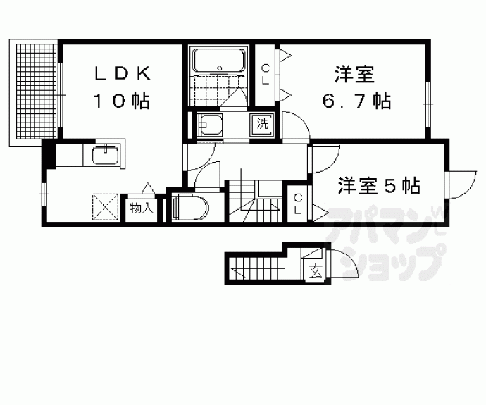 【浄雲クワトロ】間取