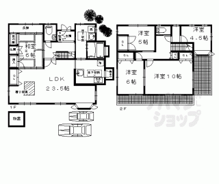 【左京区北門前町貸家】