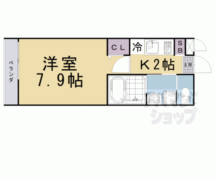 【グランゼコール京大前】間取