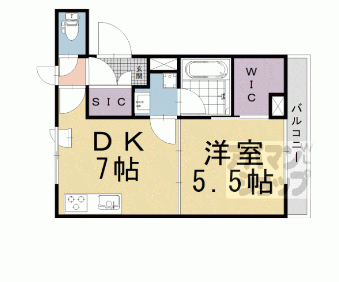 【シャーメゾン鈴木】間取