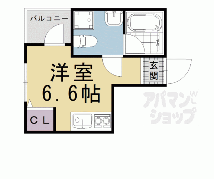 【ベレーザ北大路】間取