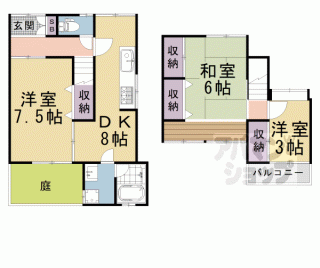 【下鴨南野々神町貸家】